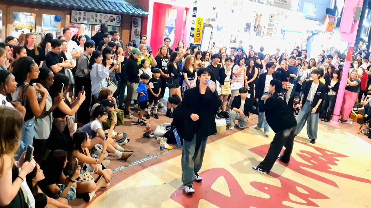 [STREET ARTIST] ONE OF. WITH AUDIENCE. INTERACTIVE HONGDAE BUSKING. 240915.