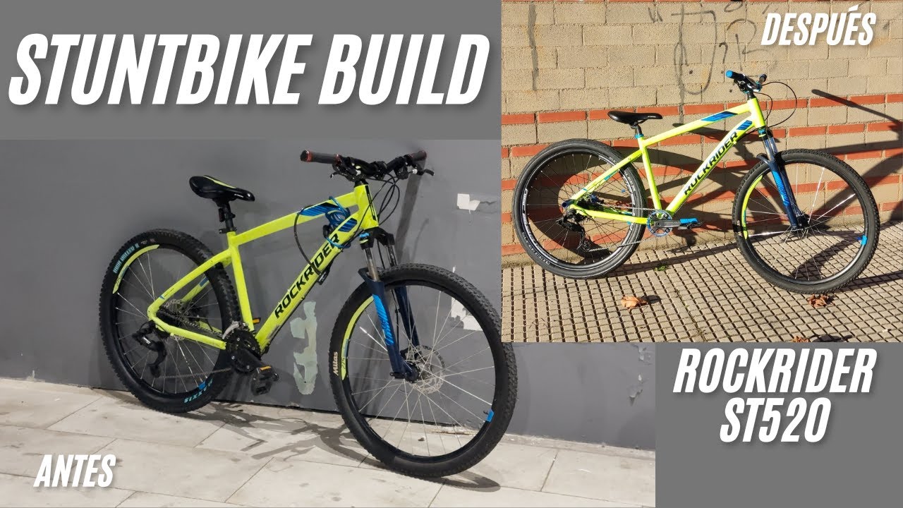 Wheelie bike build - rockrider st520