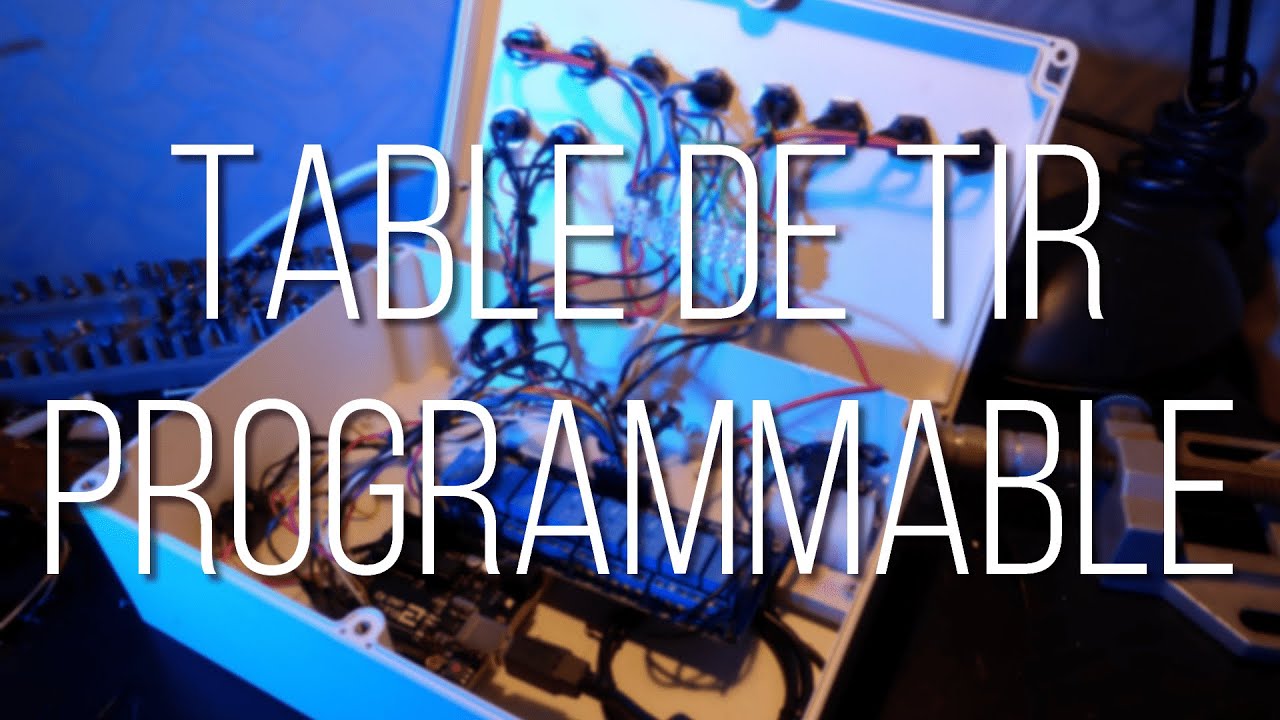 Novation Lighting | Table de tir programmable (Homemade)