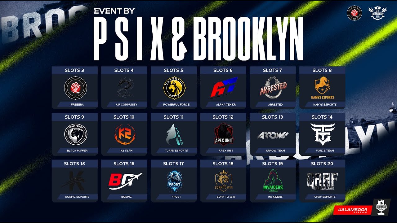 EVENT BY BROOKLYN & PSIX SEASON 1 | KALAMBOOR