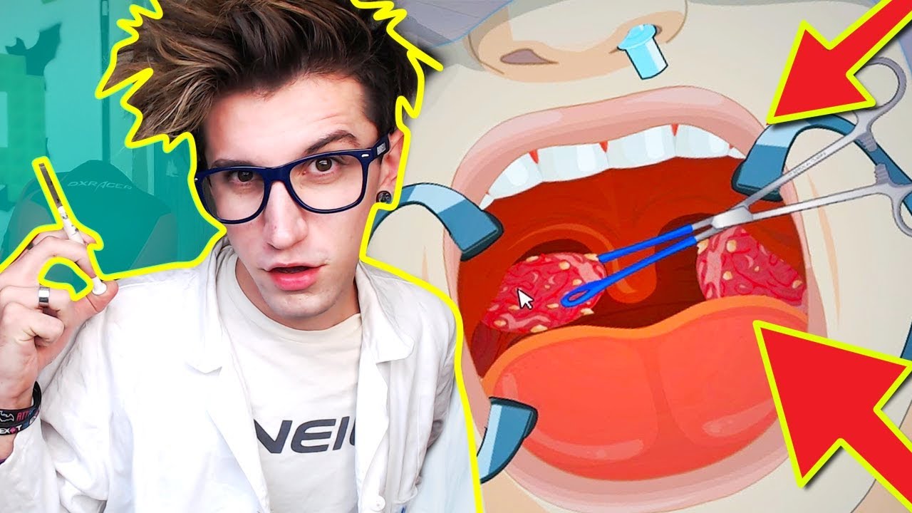 OPERACE MANDLÍ 😨 ! ( Tonsil Surgery Game )