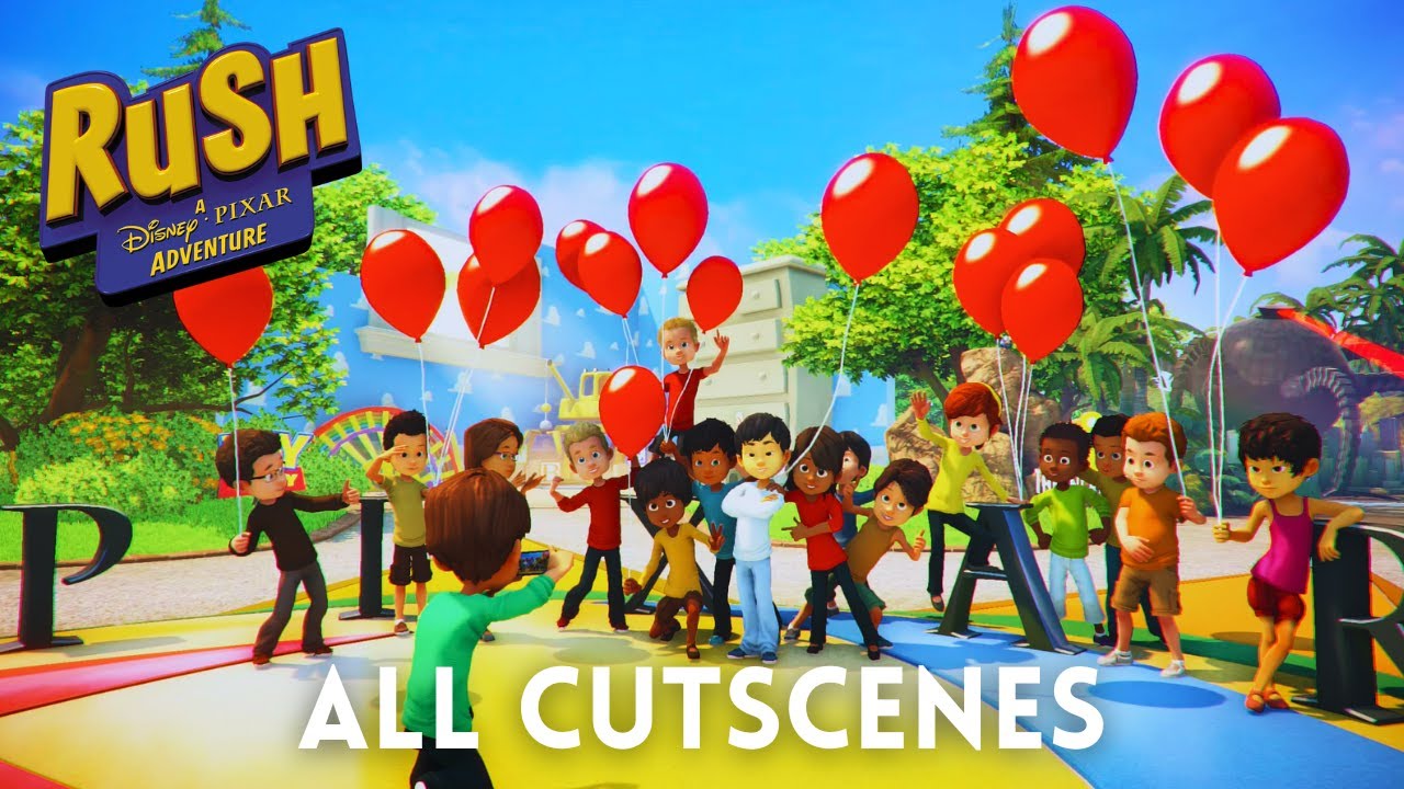 Rush: A Disney Pixar Adventure - All Cutscenes
