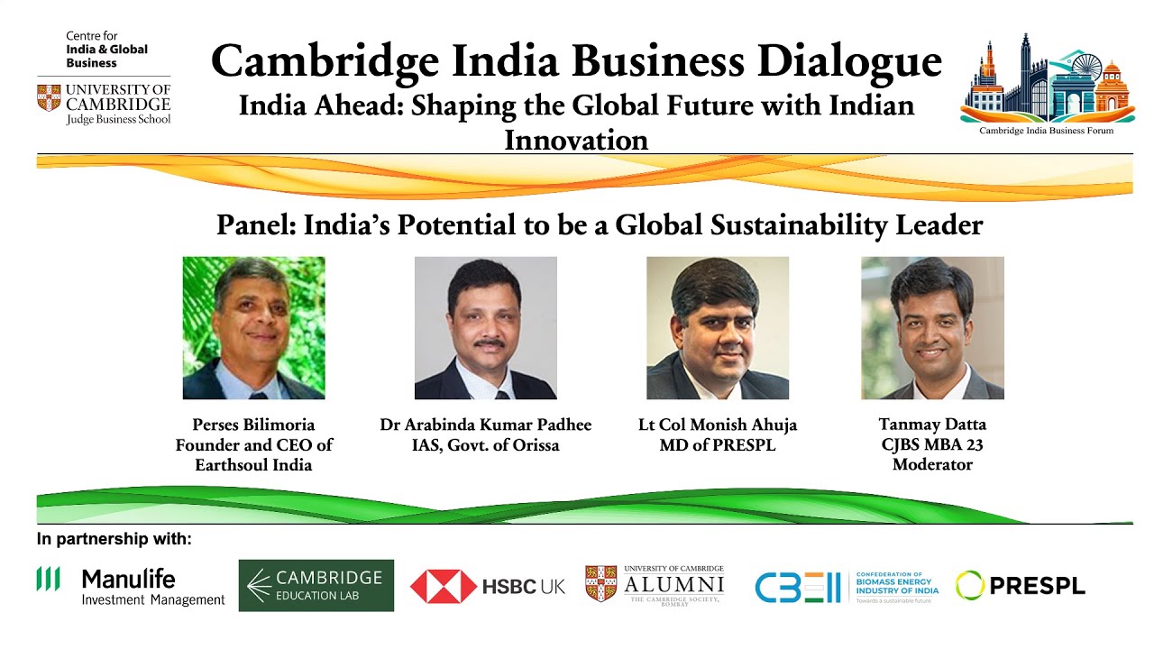 CIBD 2024: Panel discussion with Perses Bilimoria, Lt Col Monish Ahuja, & Dr. Arabinda Kumar Padhee