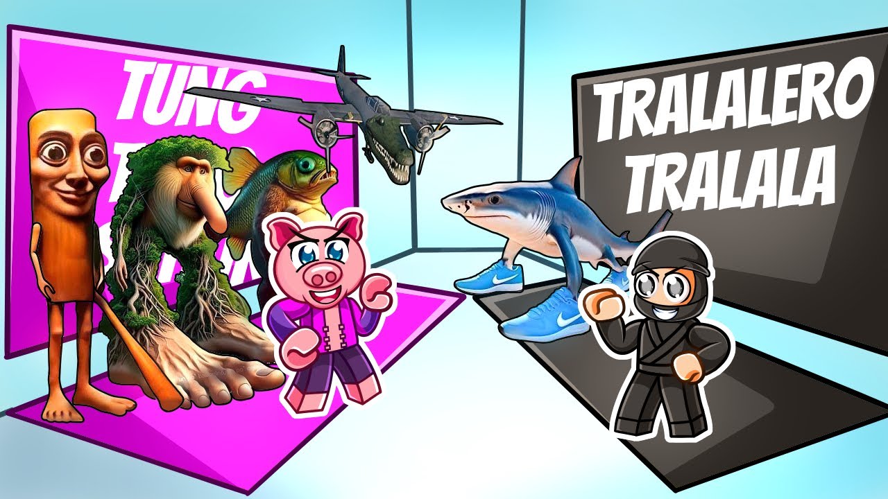 VYBER si STRANU Brainrotu TUNG TUNG TUNG Sahur v Robloxu!