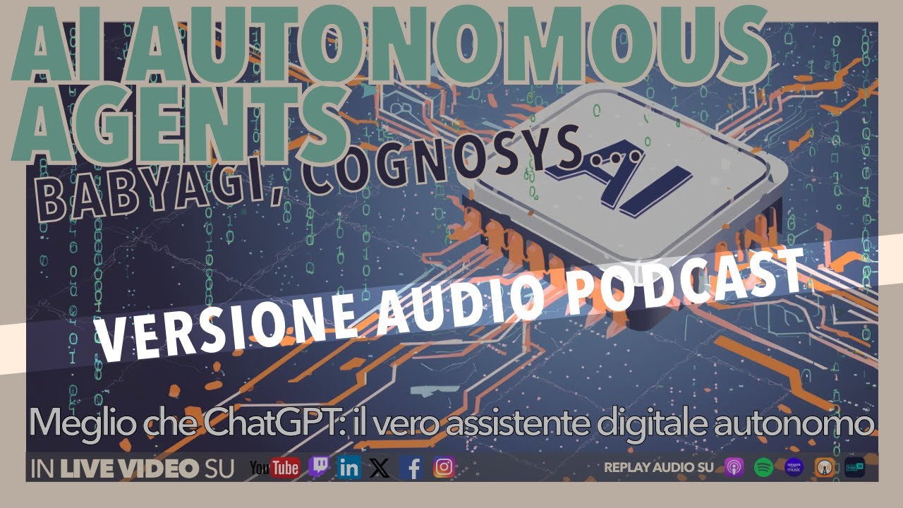 Agenti AI Autonomi, vostro assistente personale digitale autonomo