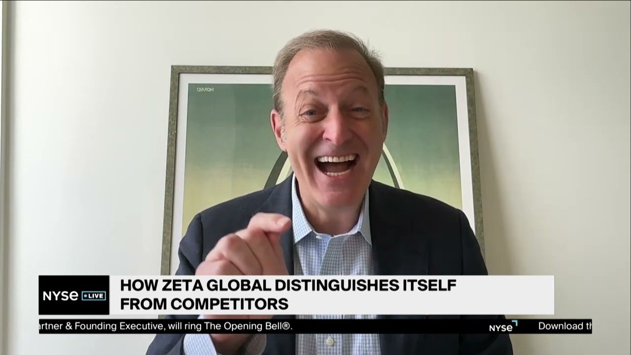 Zeta Global CEO David Steinberg Talks 18th Straight &lsquo;Beat and Raise' Quarter for Firm