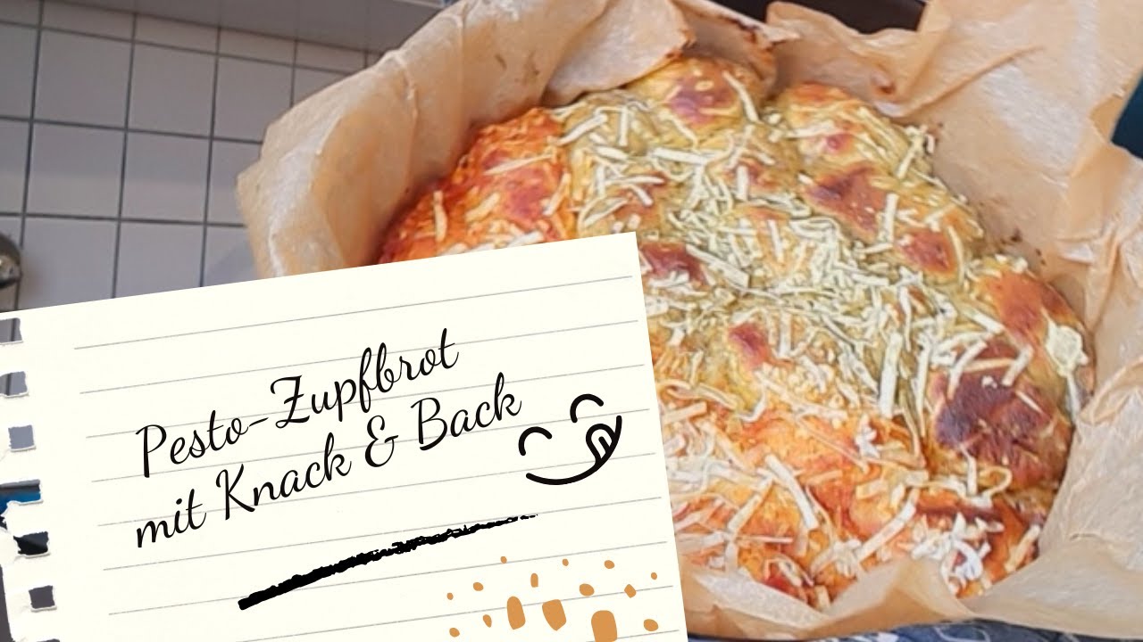 Pesto Zupfbrot 🥖 | 🌿 Lecker & einfach 🤩 | Perfekt zum Teilen! 😋