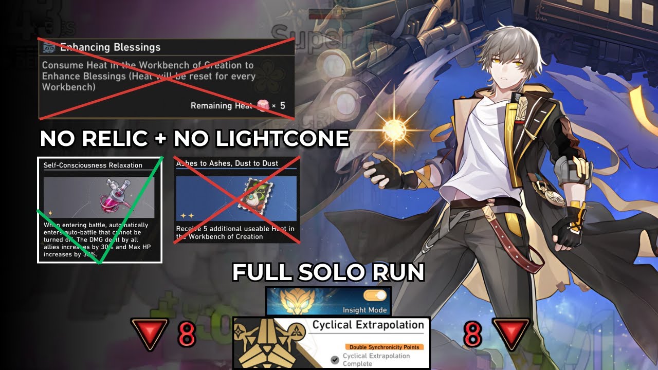 DMC SOLO RUN DESTROYS ARGENTI USING AUTO BATTLE CURIO!!! | Divergent Universe | Honkai Star Rail