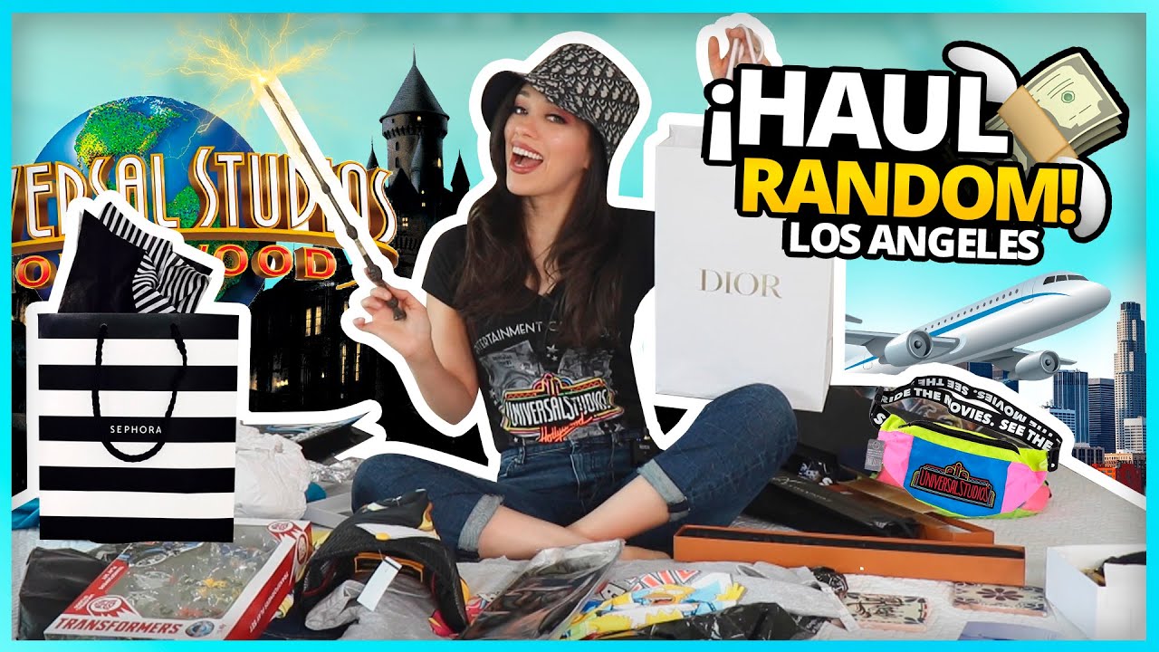 HAUL RANDOM + STORYTIME: Viaje a Los Angeles con mi familia!