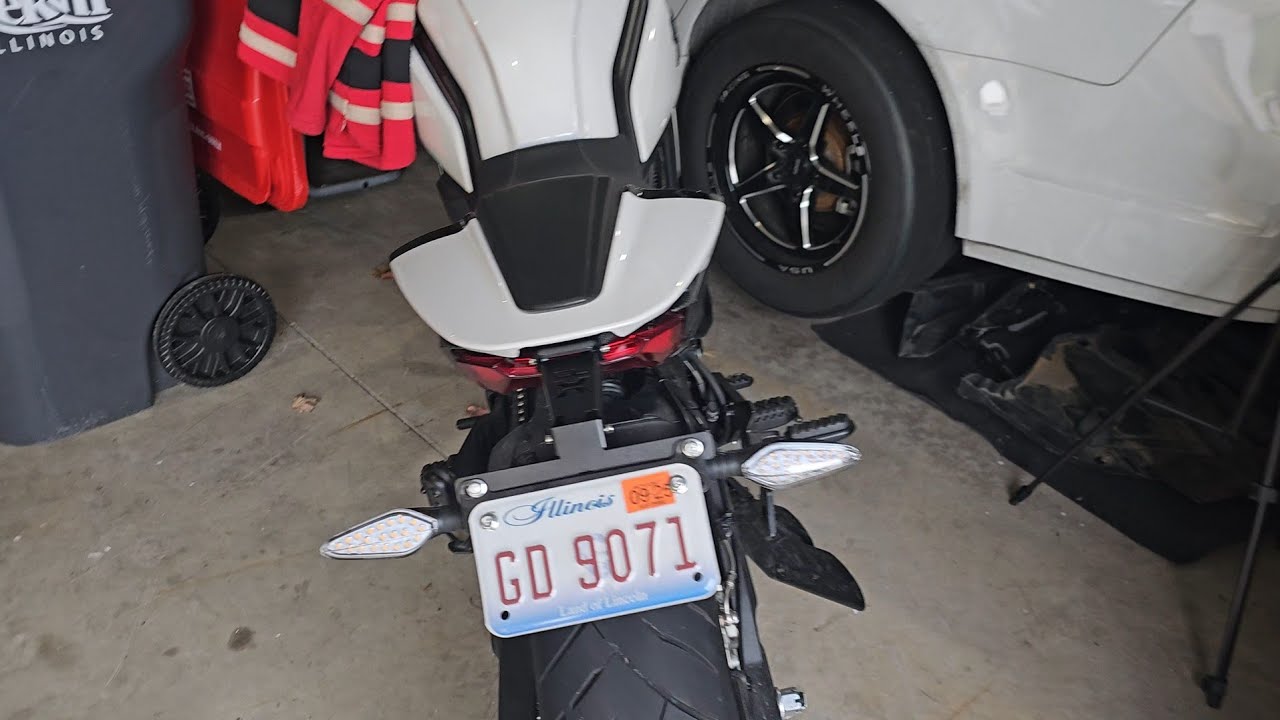 2023 CFMoto CL-X Sport Tail Tidy/Rear Fender Delete