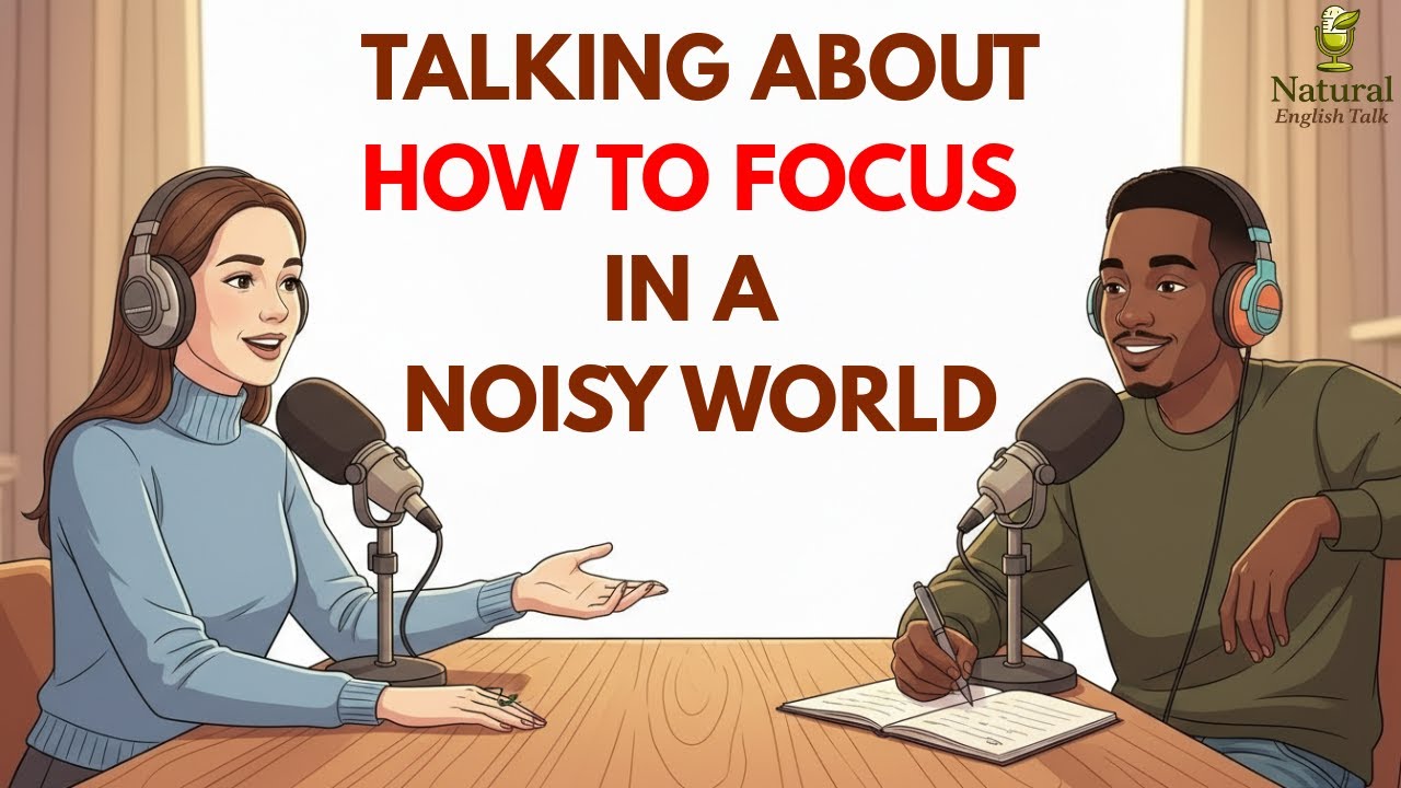 Learning to Focus in a Noisy World | Natural English Talk