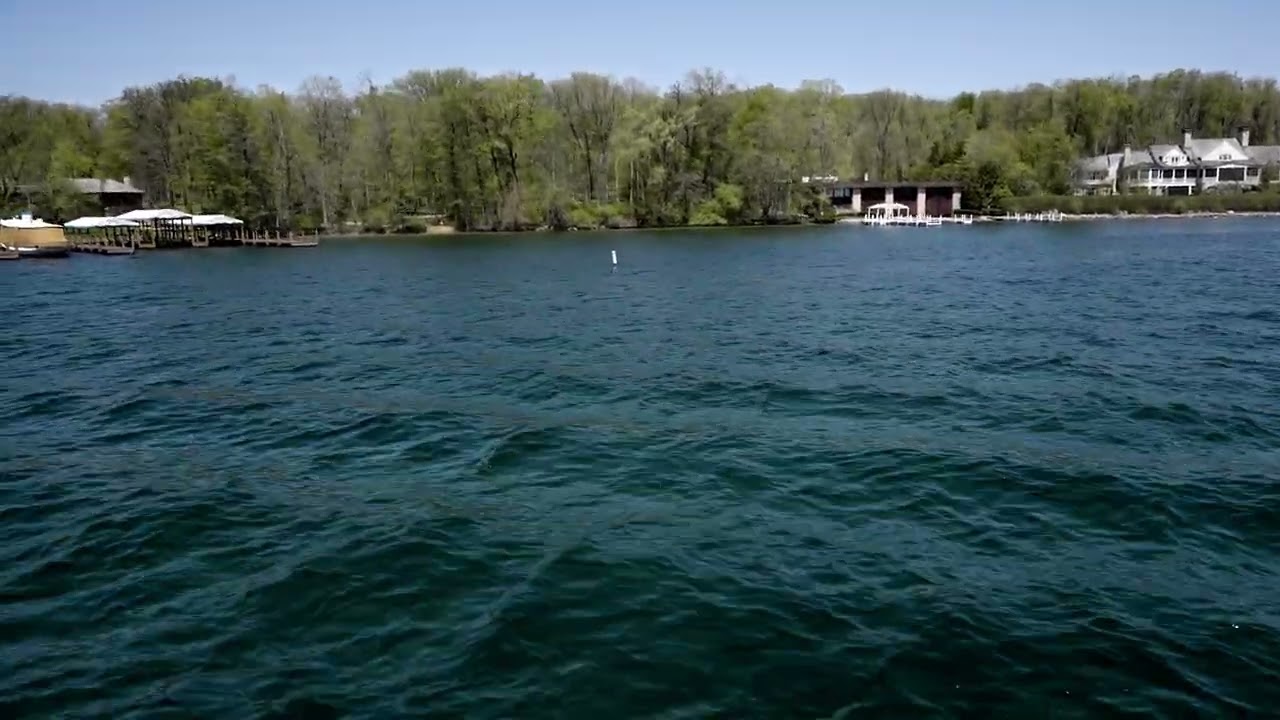 Boat Tour Around Lake Geneva - 4K - Unedited