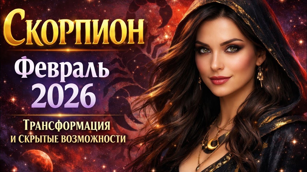Скорпион февраль 2026: мощная трансформация и скрытые возможности
