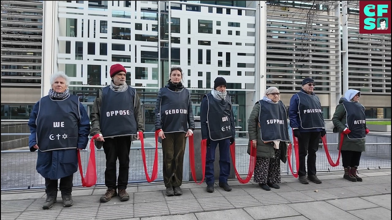 'We continue to oppose genocide and support Palestine Action'