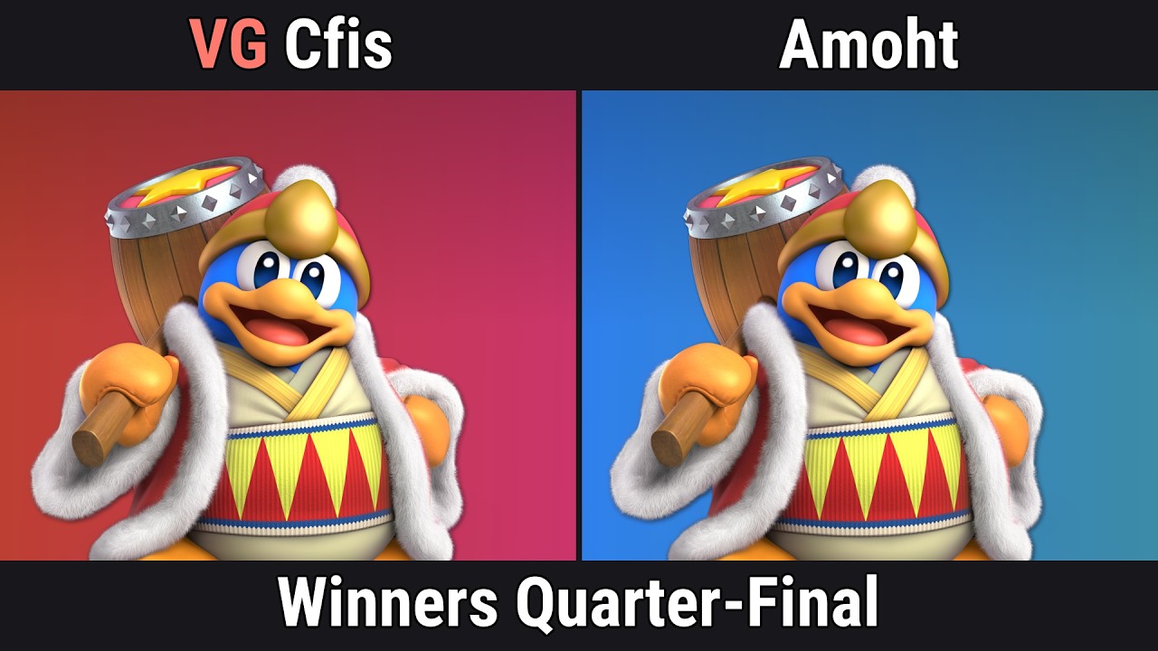 [Town and Züri (Monthly) #3] Winners Quarter-Final - VG | Cfis (King Dedede) VS Amoht (King Dedede)