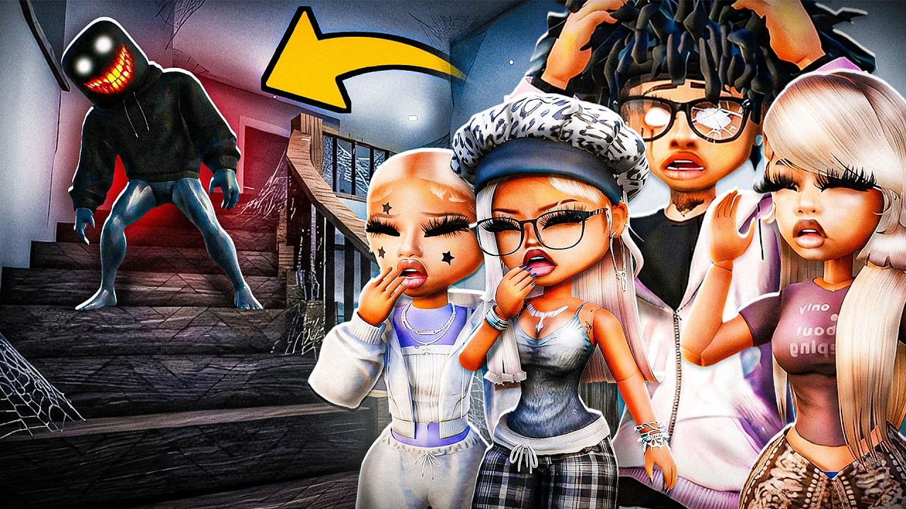 STALKER is LIVING in our ATTIC in Roblox SNAPCHAT! (LifeTogether 🏠 RP)
