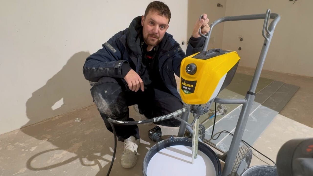 Painting the Whole Apartment with an Airless Sprayer | Wagner 350M Review