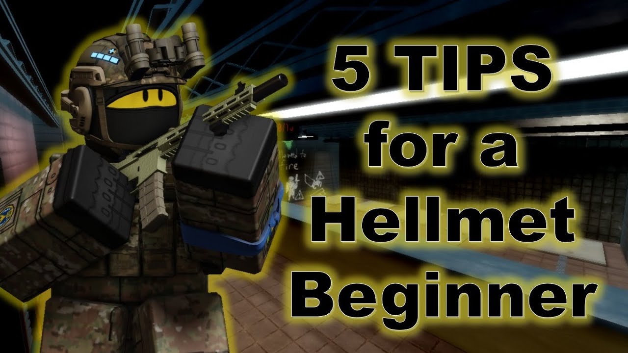 5 TIPS for beginners in HELLMET (50 subs special) #roblox #hellmet #gaming #tips 