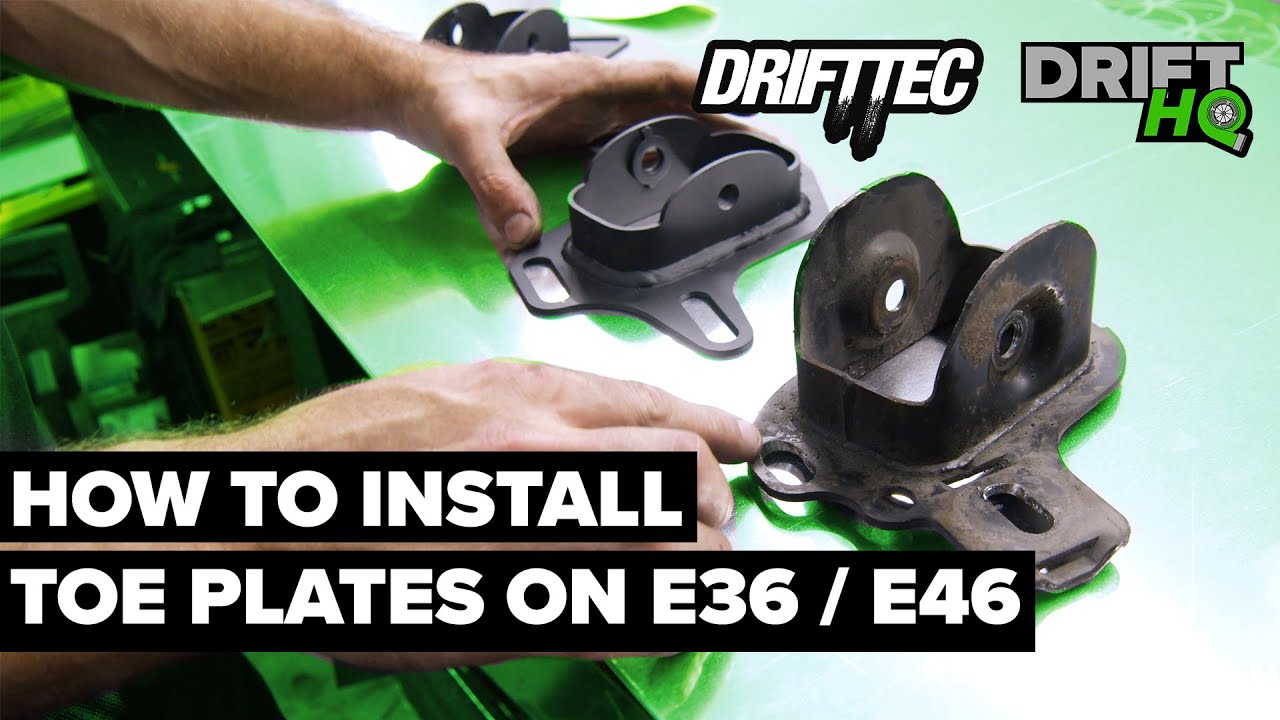 How to install E36 / E46 Trailing Arm Brackets (Toe Correction)