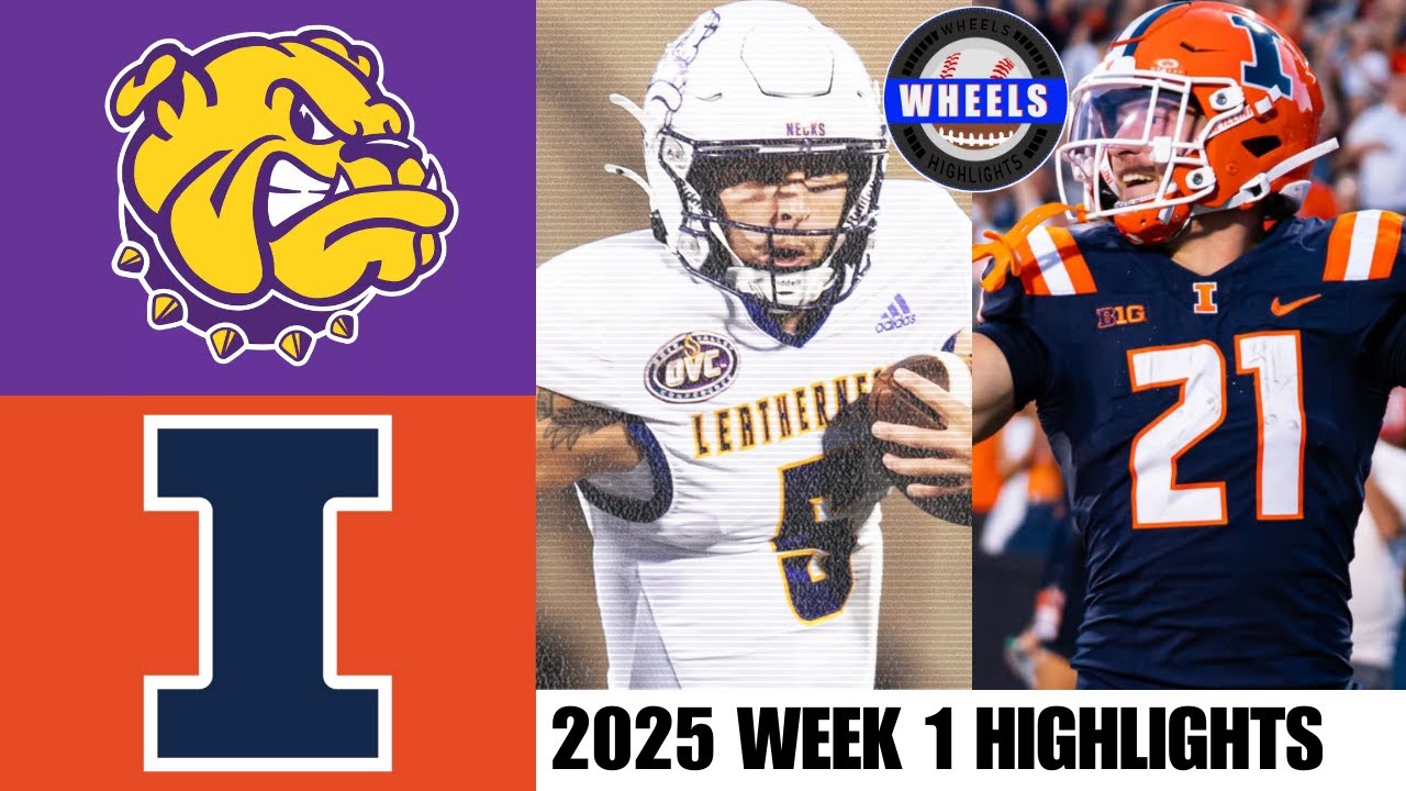 #12 Illinois vs Western Illinois Highlights | Week 1 | 2025 College Football Highlights