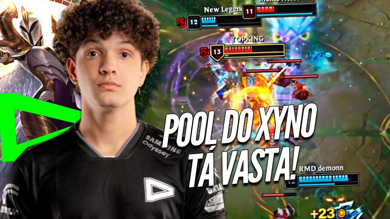 LOUD XYNO TREINANDO UM NOVO PICK PARA A FINAL do CBLOL 2026, KAYLE TOP