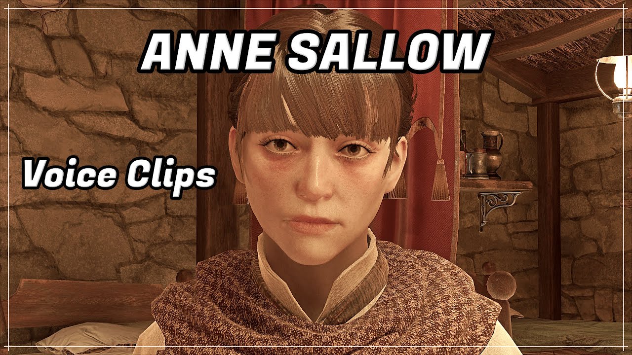 Hogwarts Legacy - Anne Sallow Voice Clips