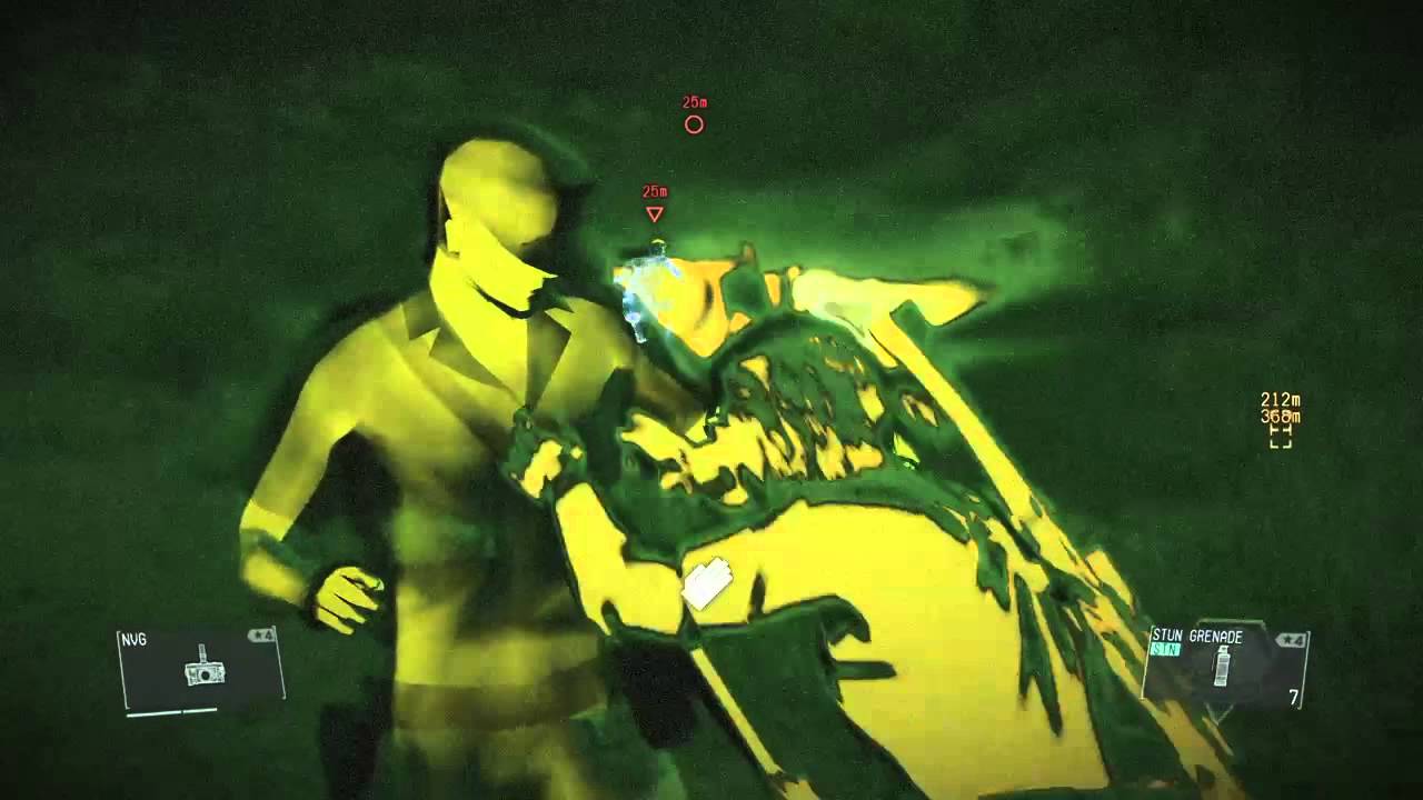 MGS5 Extracted 4 search team reinforcements
