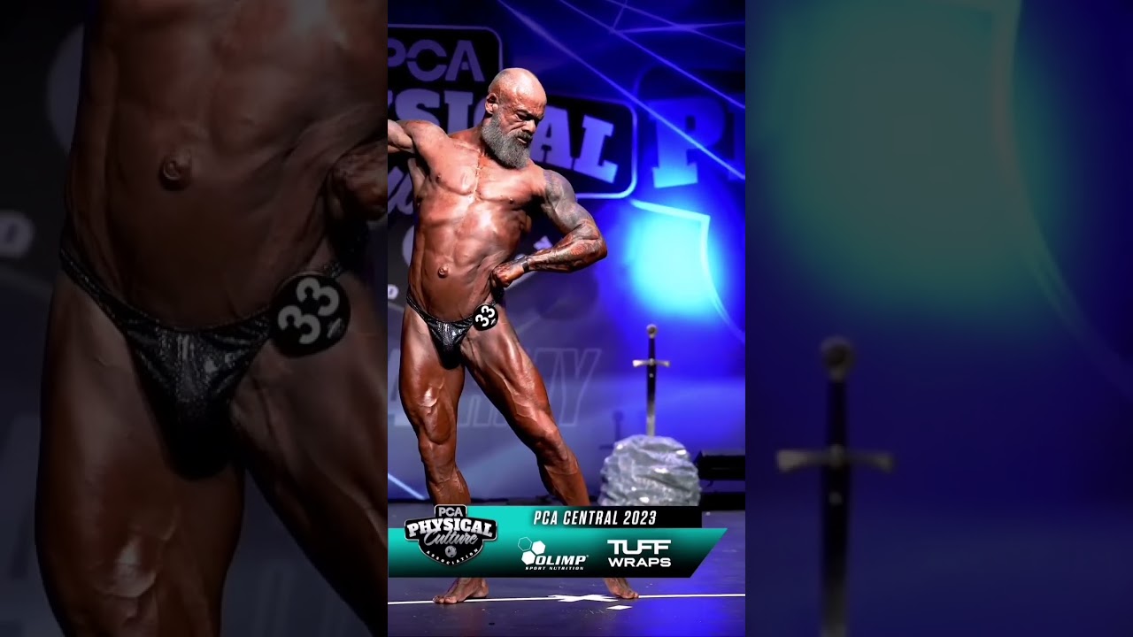 PCA Central 2023 Masters Bodybuilding Over 50s | 3rd Place | Steve Beer #pcacentral
