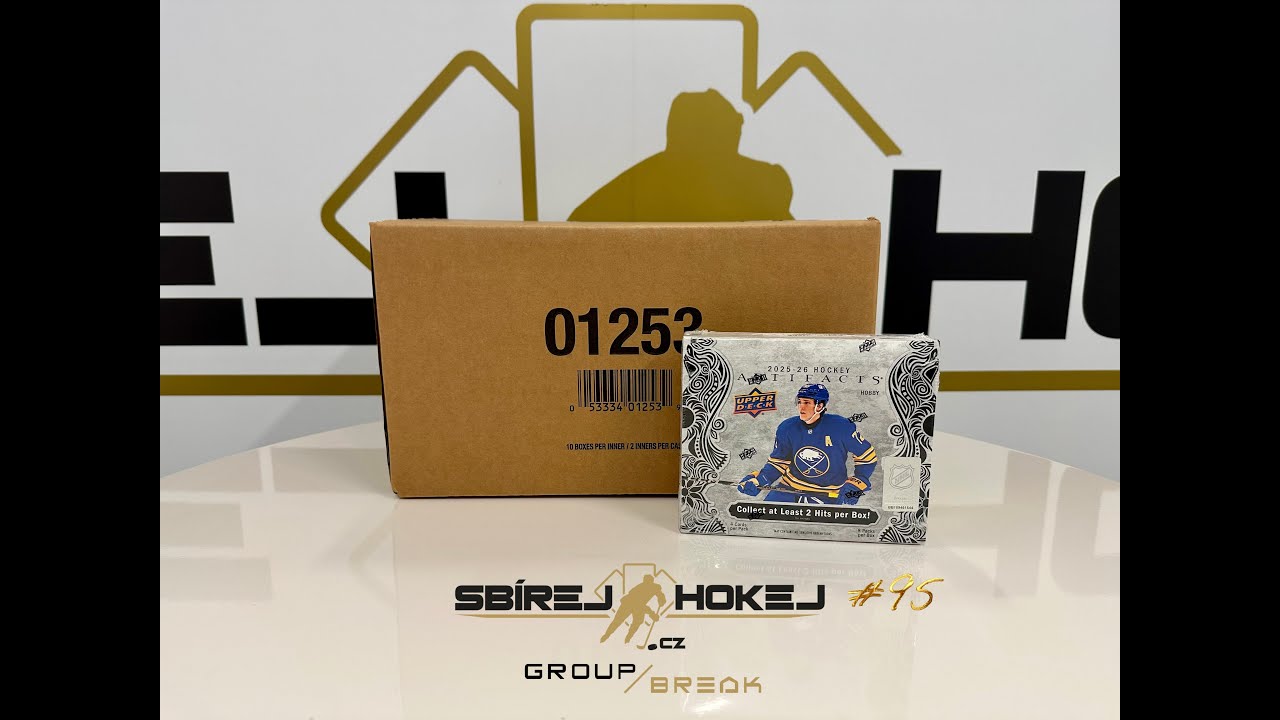GROUP BREAK #95 TEAM BUY 2025-26 ARTIFACTS INNER CASE živě na SbirejhokejCZ