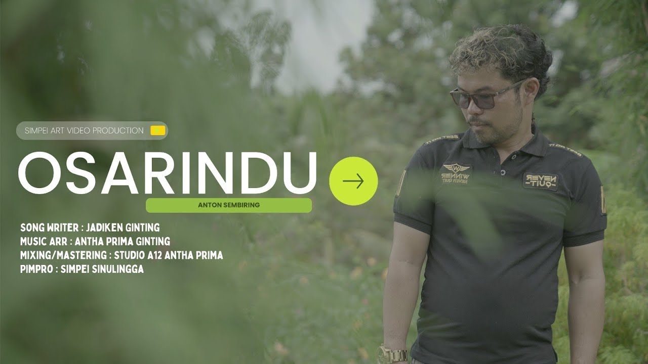 Lagu Karo Terbaru OSARINDU By ANTON SEMBIRING cipt. Jadiken Ginting #viralvideo #coversong #lagukaro