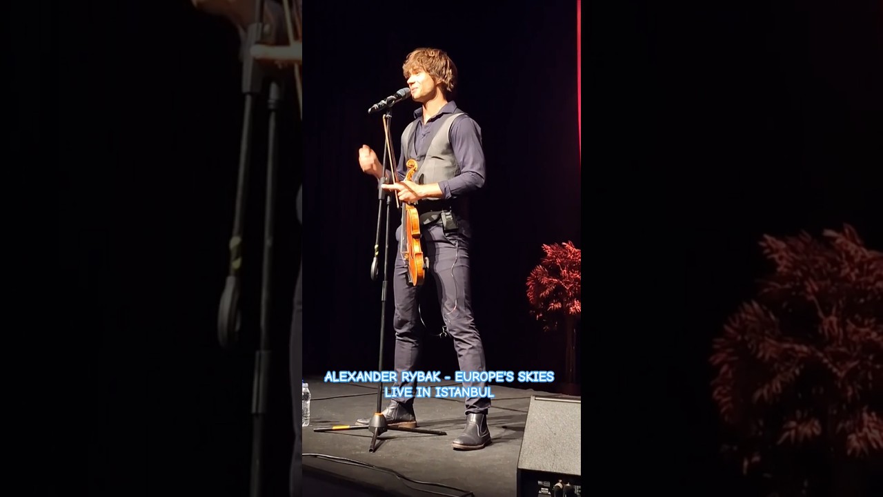 Alexander Rybak - Europe's Skies | LIVE from İstanbul (Ataşehir DasDas VIP Tour 10.10.2025)