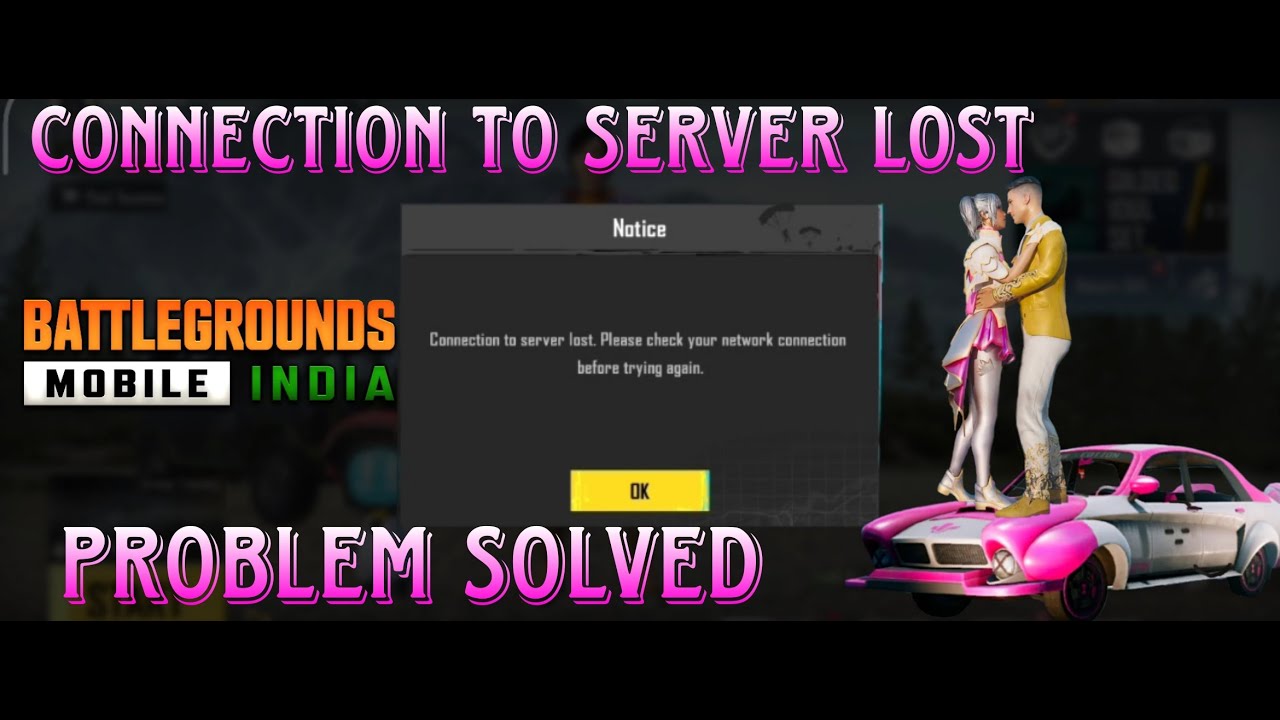 Connection to server lost.Please check your network connection before trying again.