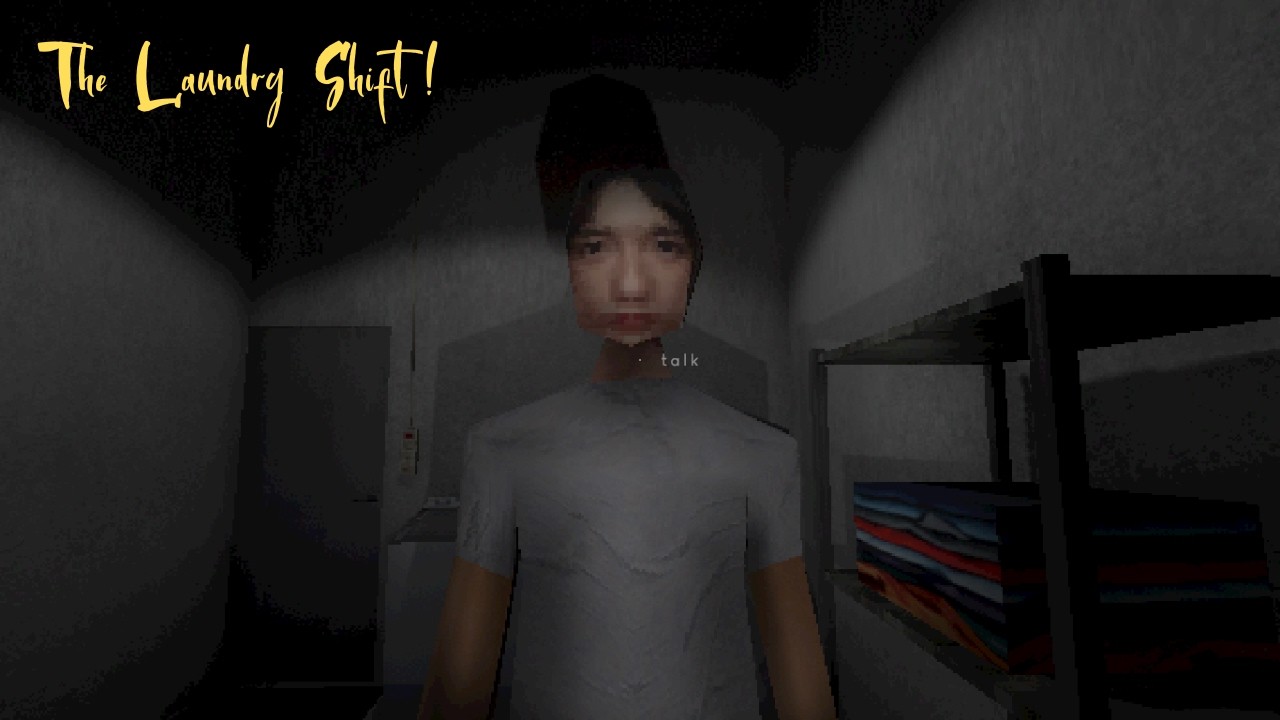 The Laundry Shift (Full Gameplay) | Short Horror Game (Multiple Jumpscares)