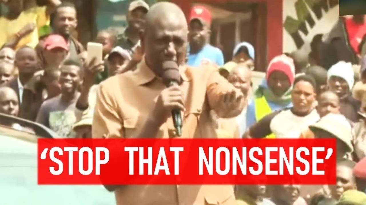 ENOUGH IS ENOUGH !!!ANGRY PRESIDENT RUTO ROARS IN BOMET AS VOWS TO DEAL WITH GEN Z DEMOS