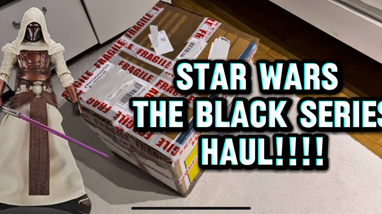 Mega the Black Series Haul!!!