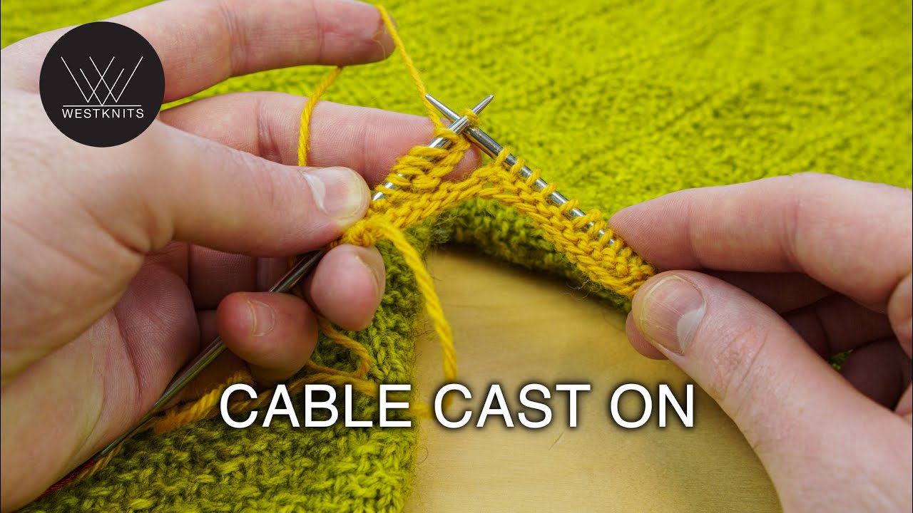 Cable Cast On - Knitting Tutorial