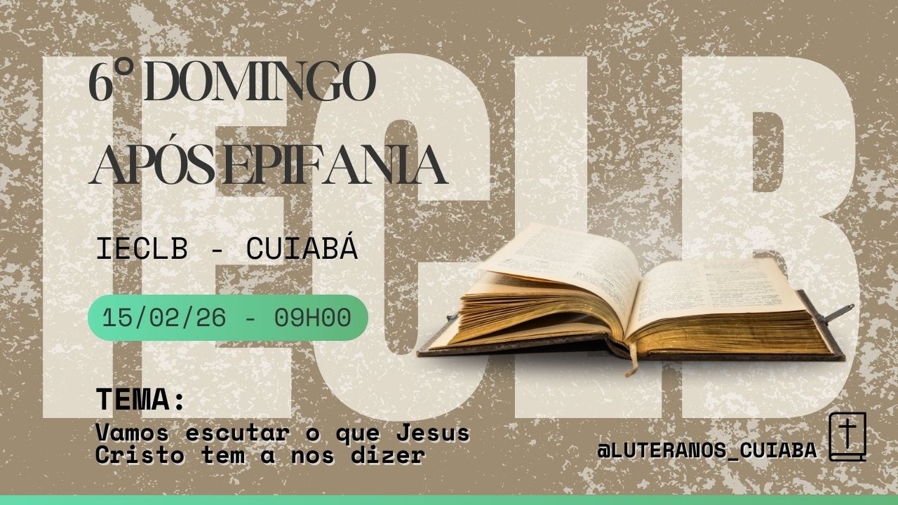 6 º Domingo após Epifania - 2026