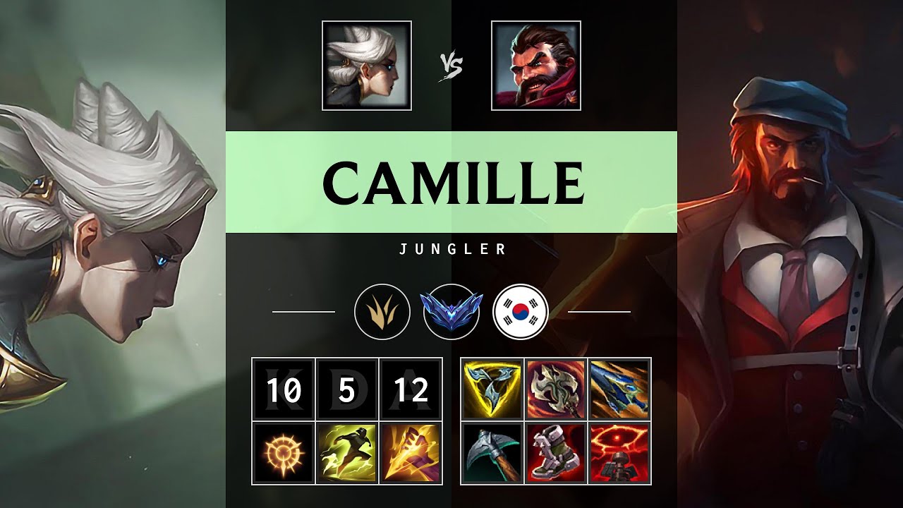 Camille Jungle vs Graves - KR Diamond Patch 25.14