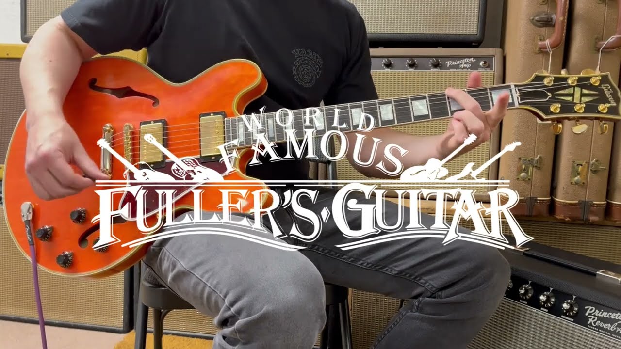 Gibson Murphy Lab 1959 ES-355 Watermelon Red Light Aged Guitar Demo