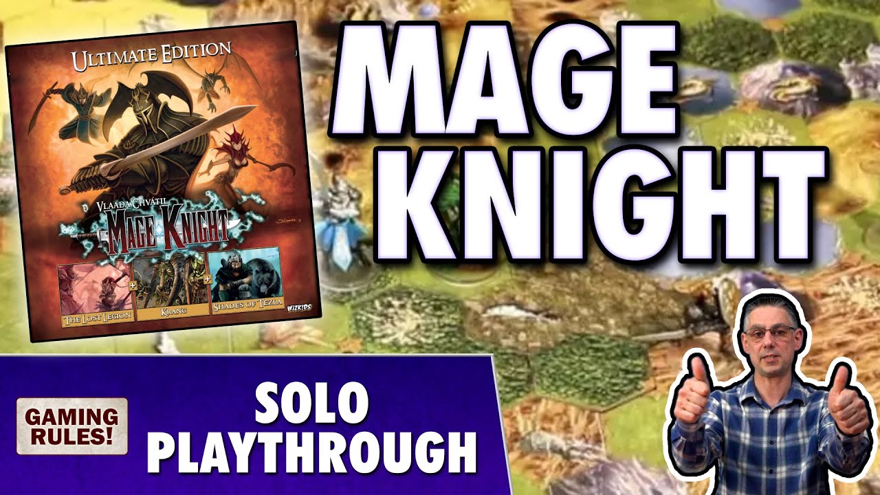 Mage Knight: Birthday Solo Playthrough