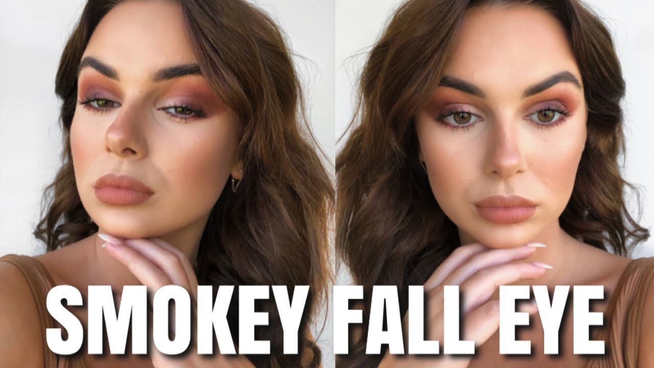 SMOKED OUT MATTE FALL EYE - SUPER EASY || EJB