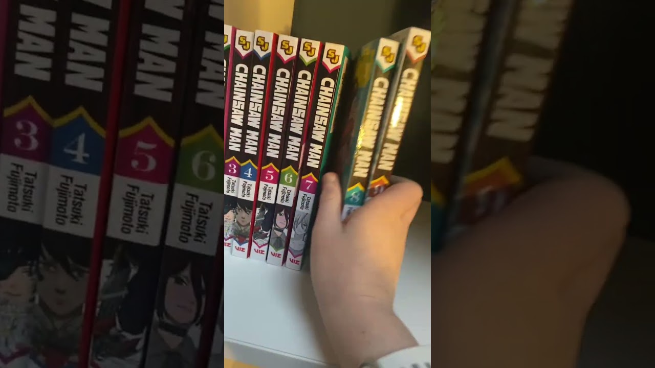Shelve manga with me (first vid) :)