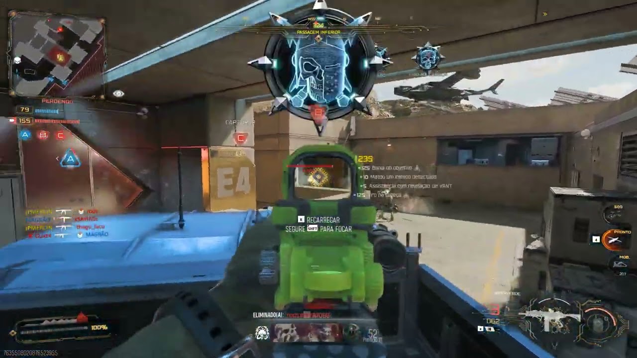 Black Ops 7 - Gameplay Livre no Cortex com a Peacekeeper MK1