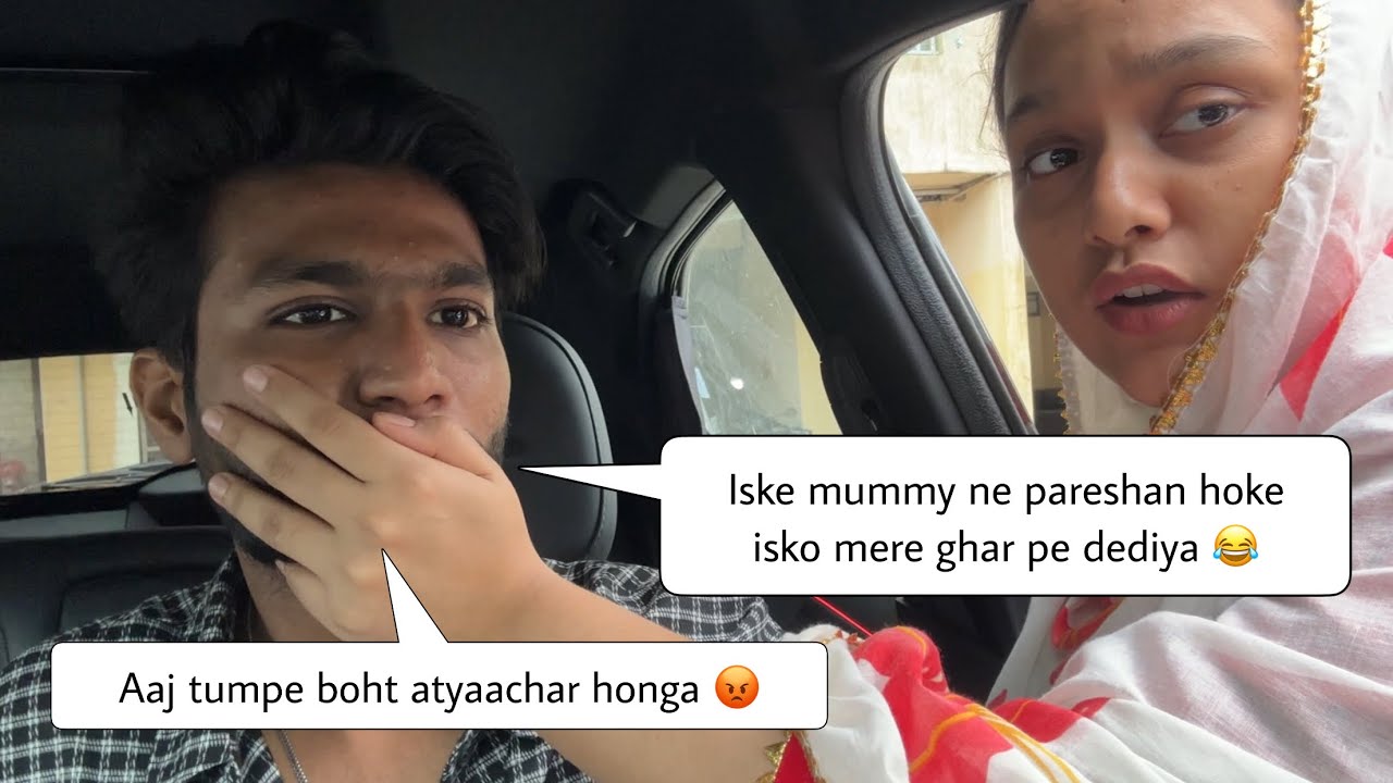 Aaj pura din @bush_khan mere ghar pe rahengi 😰 My Father accept her or not ?