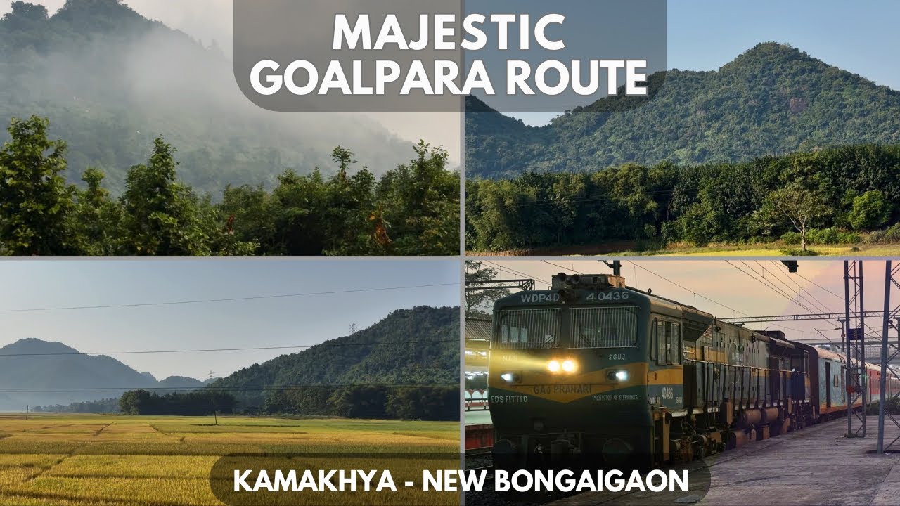 KAMAKHYA to NEW BONGAIGAON Complete Train Journey onboard Kamakhya - DADN Weekly Express | NFR