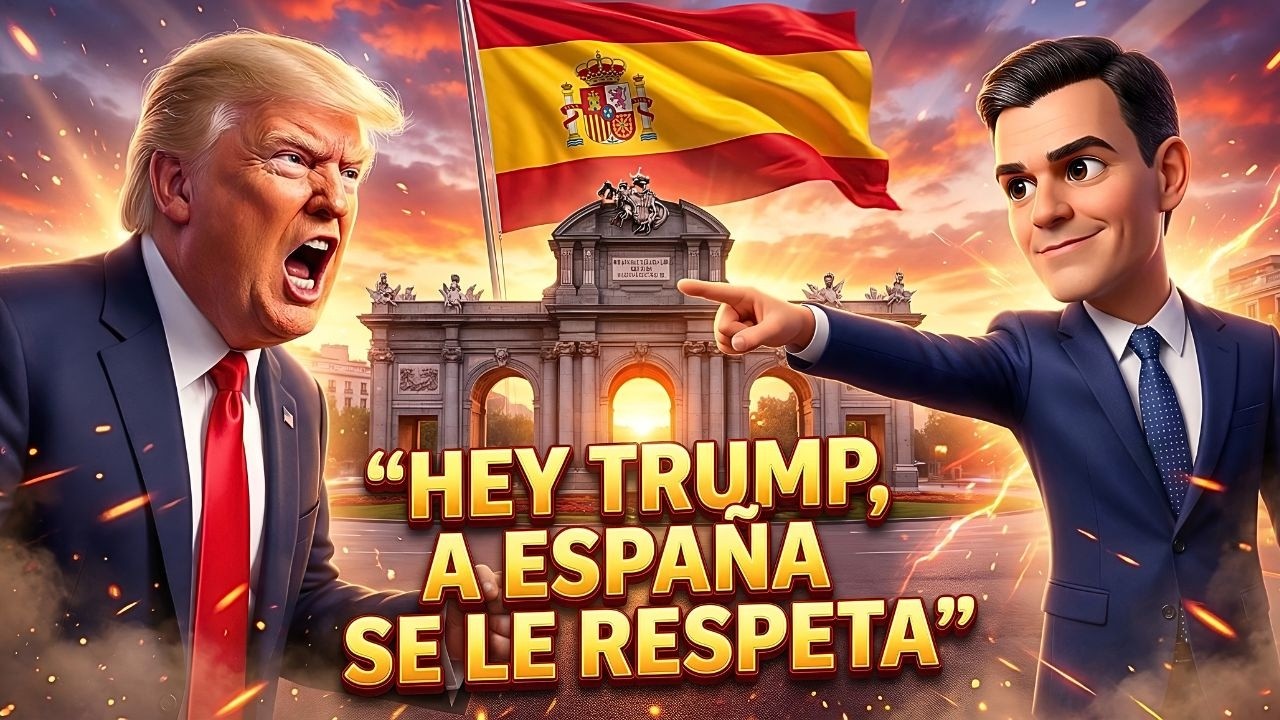 HEY TRUMP, A ESPAÑA SE LE RESPETA | CUMBIA SÁTIRA POLÍTICA | MÉXICO RECONOCE LA VALENTÍA DE ESPAÑA