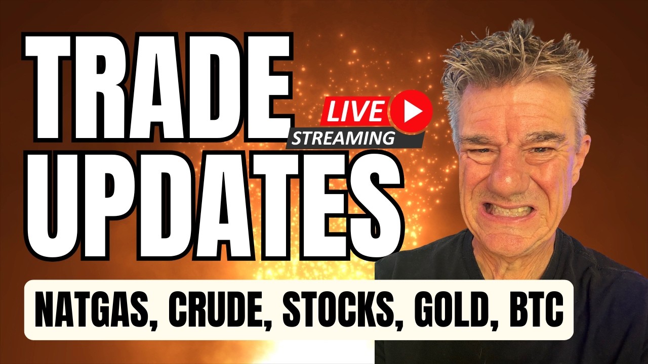 🔴 LIVE Analysis: CRYPTO!! Natural Gas, Oil, Stocks, Gold, Commodities