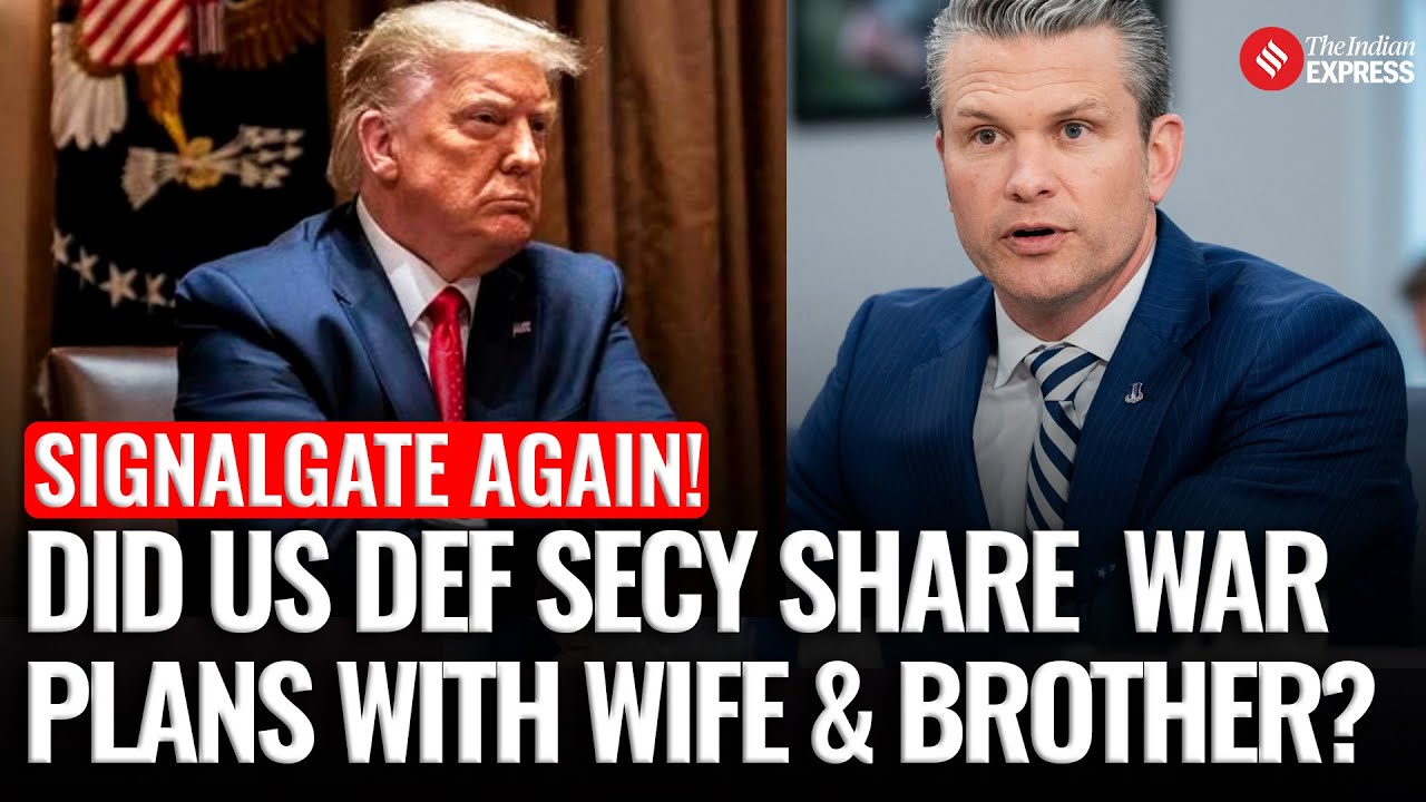 US Def Secy Pete Hegseth Shared Sensitive Military Plans in Second Signal Chat with Wife and Brother