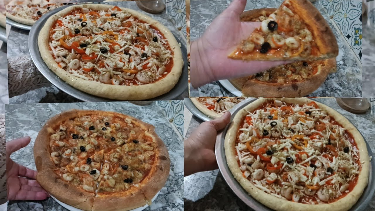 افضل عجينة🍕🍕 هشة وخفيفة وجدوها لرمضان بجميع مراحل ناجحة احسن من مطاعم