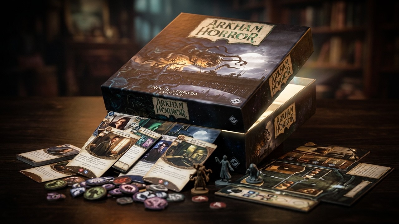 12 🐙 UNBOXING: Todas las expansiones de Arkham Horror 3ª Edición
